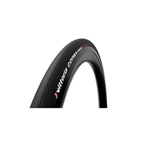 Vittoria Cub. Corsa Speed TLR 25-622 G2.0 Cubiertas Ciclismo, Adultos Unisex, Negro (Negro), Talla Única