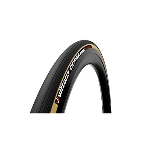 Vittoria Tub.Corsa Speed 23-28'' Caramelo/NE G2.0 Ruedas Ciclismo Unisex Adulto, Multicolor Negro