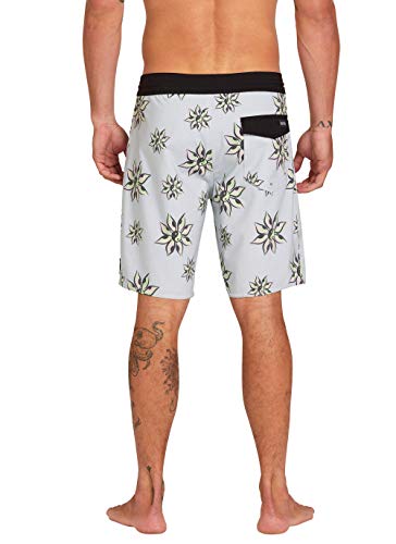 Volcom Burch Stoney 19 Pantalón Corto, Hombre, Tower Grey, 31