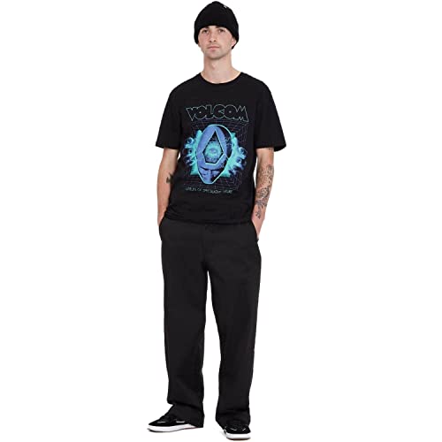 Volcom Camiseta de Manga Corta Marca Modelo MAX Loeffler FA SS