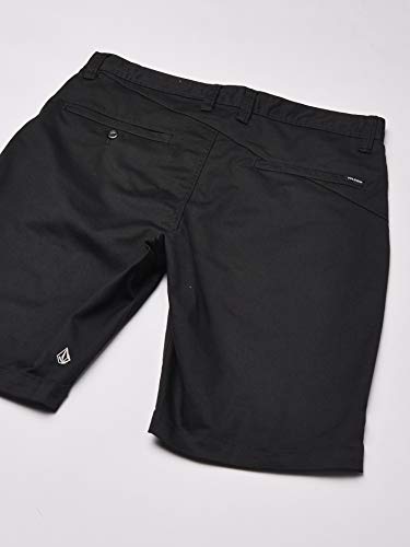 Volcom FRCKN MDRN Strch SHT Pantalón Corto, Hombre, Negro, 34