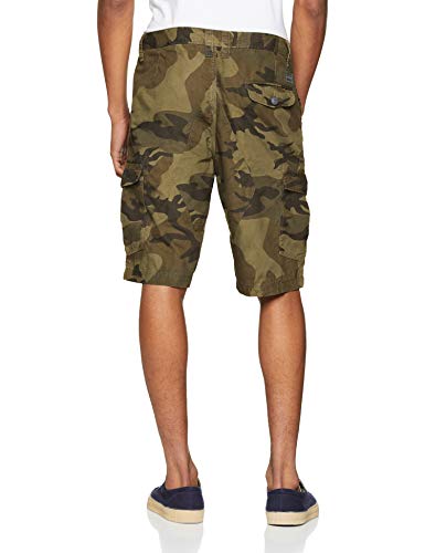 Volcom Miter Ll Cargo - Pantalones Cortos para Hombre, Hombre, A0911903, Camuflaje, 31