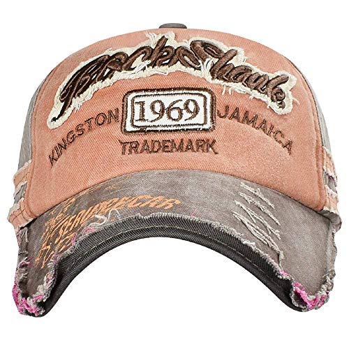 Voqeen Gorra de béisbol Vintage gastada Moda 1969 Gorra de béisbol de Visera para Hombre