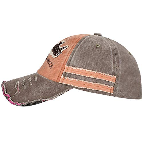 Voqeen Gorra de béisbol Vintage gastada Moda 1969 Gorra de béisbol de Visera para Hombre