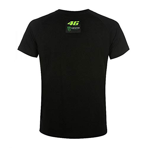 Vr46 Monza 46, T-Shirt Hombre, Negro, XL