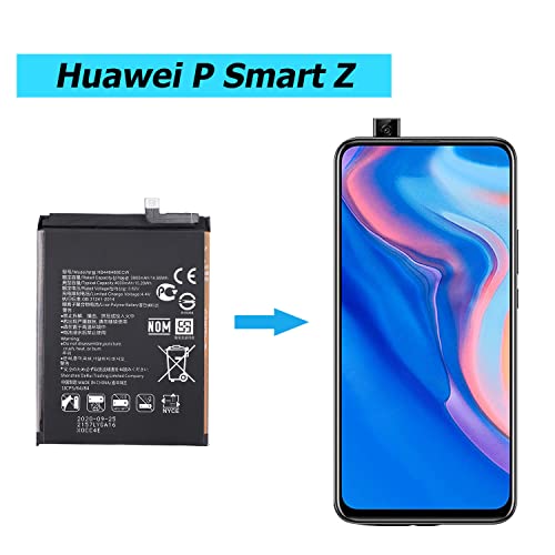 Vvsialeek HB446486ECW - Batería compatible con Huawei P Smart Z nova 5i Honor 9X Pro Enjoy 10 Plus con kit de herramientas