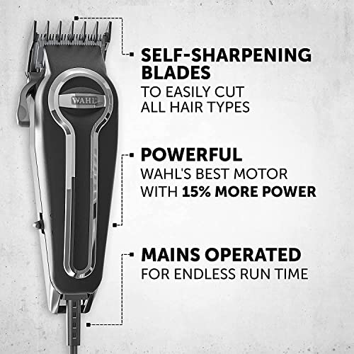 Wahl 79602-201 Elite Pro Kit de corte de cabello de alto rendimiento