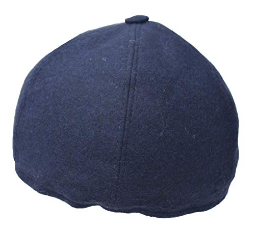 Wegener Gore Tex B402 - Gorra de lana con orejeras (resistente al viento, impermeable, transpirable), color azul oscuro 19 – azul oscuro. 59