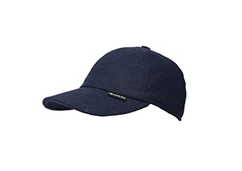 Wegener Gore Tex B402 - Gorra de lana con orejeras (resistente al viento, impermeable, transpirable), color azul oscuro 19 – azul oscuro. 59