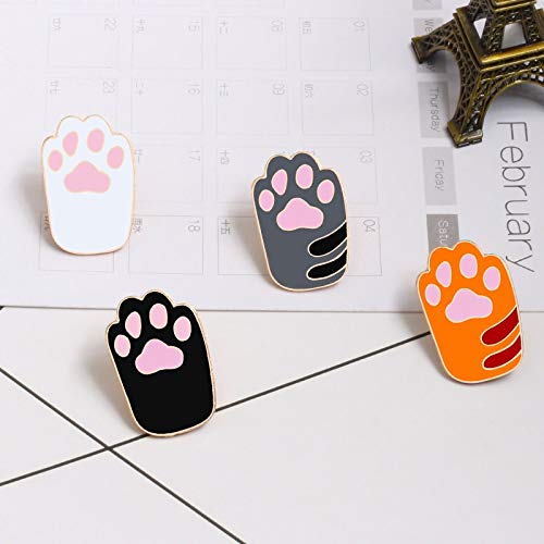 WEHONG 1 Pieza Lindo Gato De Dibujos Animados Alfileres Coloridos Insignias ACR¨ªlicas Broche Ropa Mochila Pin De Solapa Accesorios De Joyer¨ªa???Gato