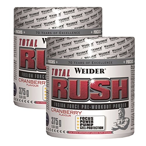 Weider Total Rush 2 x 375 g Cranberry