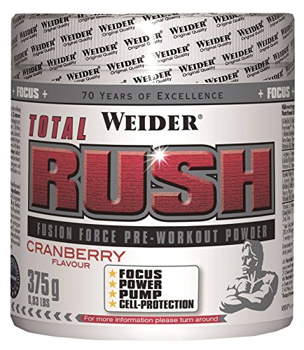 Weider Total Rush 2.0 - 375 g 15 servings Cranberry