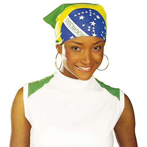 WIDMANN Bandana de Brasil, Multicolor, Talla única (1041B)