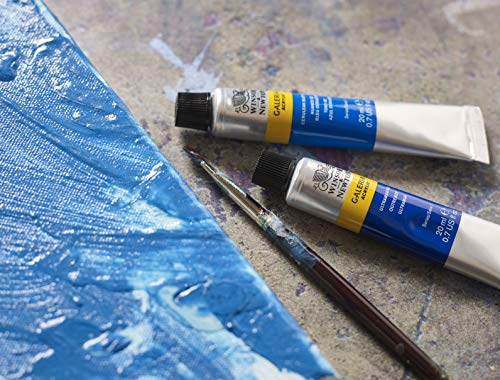 Winsor & Newton Galería Pintura Acrílica, Amarillo (Cadmium Yellow Medium Hue), 250 ml, 250