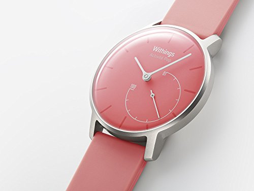 Withings Aktivitätstracker Pop Smart Watch Coral 3700546700910, Baby Girls, Rosa-Rosa, Talla única