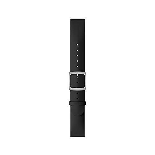 Withings Pulseras deportivas de optima calidad fabricadas en fluoroelastómero, para los relojes Steel HR, Steel HR Sport, Move ECG, Move, Steel y ScanWatch, Negro, FKM 18 mm [Exclusiva Amazon]