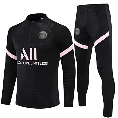 WJWA 2022 El nuevo Chándales de fútbol Paris para hombre, chándal de entrenamiento de fútbol para Portugal, chándal de manga larga para adultos, primavera y otoño, unisex (Figura 10, M)