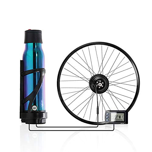 WLDOCA Nuevo Kit de conversión de Bicicleta eléctrica con batería, 26", 27.5", 700C, 36V 350W Kit de conversión de Motor de Bicicleta de Rueda Trasera, instalación de Caldera,Cassette,700C