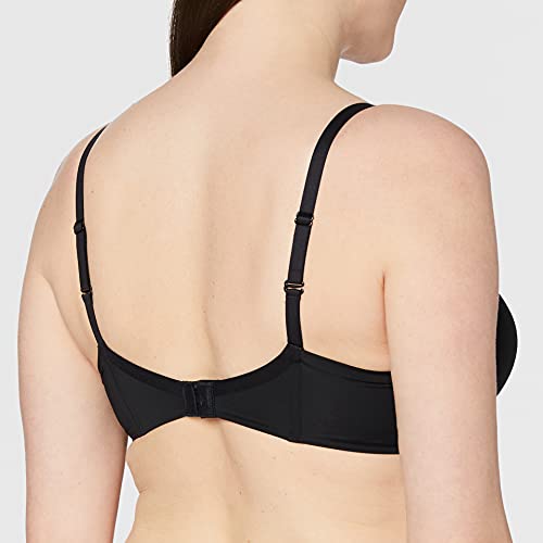 Wonderbra BH UPtoDAY Sujetador, Negro (1001 Schwarz), 95C para Mujer