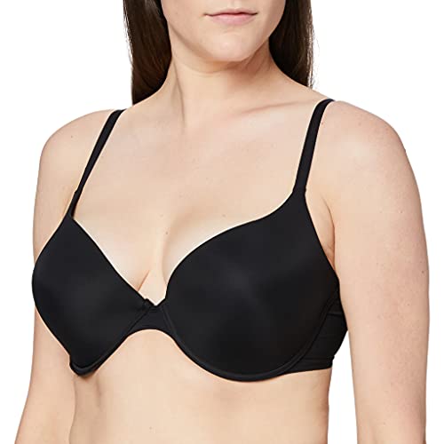 Wonderbra BH UPtoDAY Sujetador, Negro (1001 Schwarz), 95C para Mujer