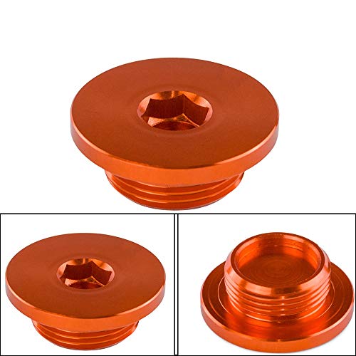 WONYAN Motocicleta Piezas De encendido cubierta del enchufe For KTM 390 690 950 990 1190 1290 RC Duke SMC Enduro ABS Supermoto SM SMT SMR Super Duke Aventura Adv RC8 (Color : Orange)