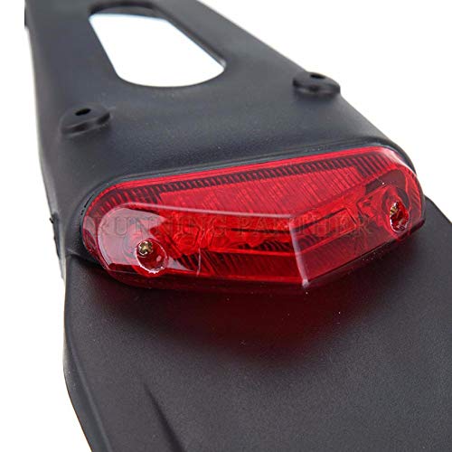 WONYAN Motocicleta Piezas LED de la cola de la motocicleta ligera y RearFender parada Enduro MX trasera Trail Supermoto for KTM EXC CR WRF 250 400 426 450