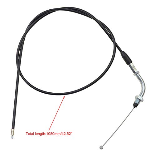 WOOSTAR 1080mm Cable Acelerador Reemplazo para 125cc 150cc 200cc 250cc Dirt Pit Bike ATV 4 Wheeler Quad Dune Buggy Go Kart