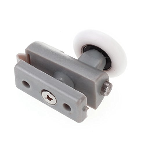 WOVELOT Rodillo Corredor Monorueda Rueda De Puerta De Bano Diametro 25mm
