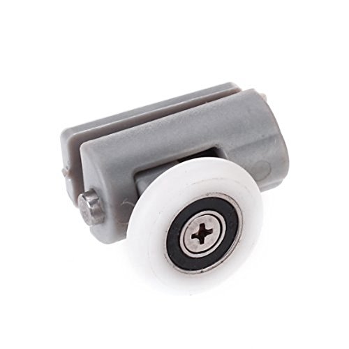 WOVELOT Rodillo Corredor Monorueda Rueda De Puerta De Bano Diametro 25mm