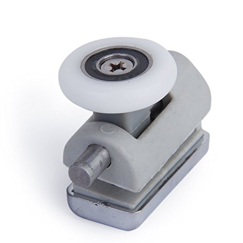 WOVELOT Rodillo Corredor Monorueda Rueda De Puerta De Bano Diametro 25mm