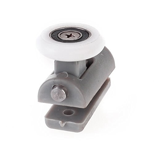WOVELOT Rodillo Corredor Monorueda Rueda De Puerta De Bano Diametro 25mm