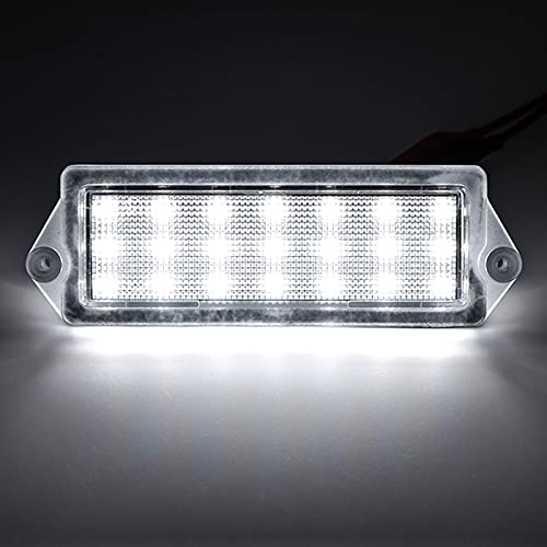 WYYUE 2 Piezas Luz de matrícula LED, Super Bright Luces De MatríCula Compatible con Hummer H2 2003-2007 Compatible con Cadillac Deville 1994-1999 Sevilla 1998-2004