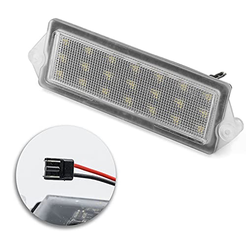 WYYUE 2 Piezas Luz de matrícula LED, Super Bright Luces De MatríCula Compatible con Hummer H2 2003-2007 Compatible con Cadillac Deville 1994-1999 Sevilla 1998-2004