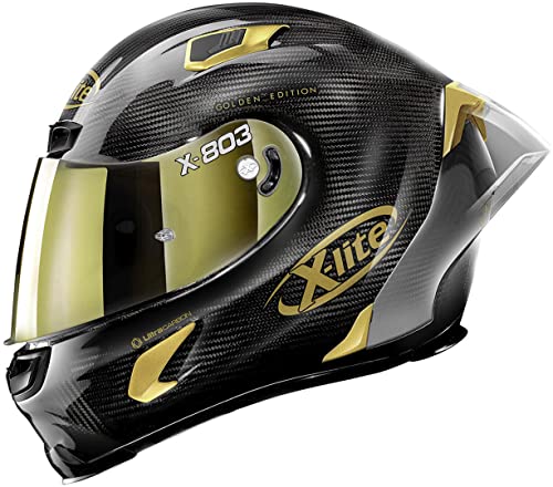 X-Lite X-803 RS Ultra Carbon Replica Golden Edition Helmet - Casco XS (55)