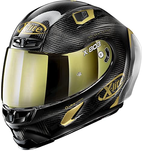 X-Lite X-803 RS Ultra Carbon Replica Golden Edition Helmet - Casco XS (55)