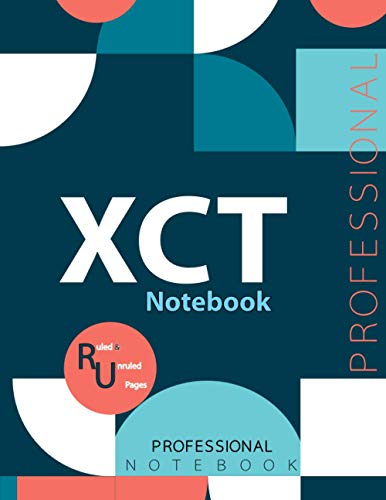 XCT Notebook, Examination Preparation Notebook, Study writing notebook, Office writing notebook, 140 pages, 8.5” x 11”, Glossy cover