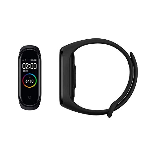 Xiaomi Mi Smart Band 4 - Tracker de actividad física con medidor de frecuencia cardíaca - Negro - Unisex