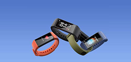 Xiaomi Mi Smart Band 4C, Pantalla a Color de 1.08", Seguimiento de Actividad, monitoreo de Salud, Asistente de Mensajes, Resistencia al Agua (Negro)