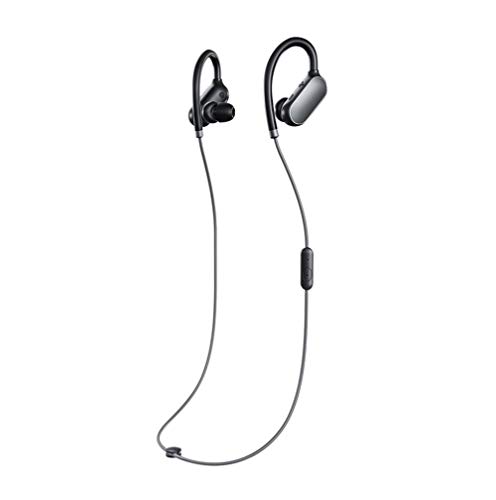 Xiaomi Mi Sports - Auriculares Deportivos con Bluetooth, Color Negro, 13.8 x 11.4 x 3 cm