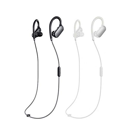 Xiaomi Mi Sports - Auriculares Deportivos con Bluetooth, Color Negro, 13.8 x 11.4 x 3 cm