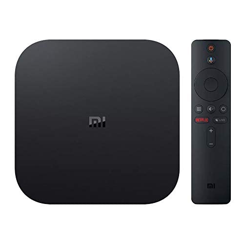 Xiaomi MI TV BOX S - Reproductor streaming en 4K Ultra HD, Bluetooth, Wi-Fi, Asistente de Google con Chromecast, Negro