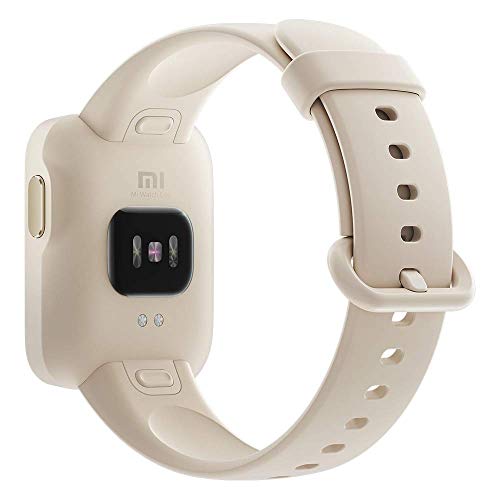 Xiaomi Mi Watch Lite - Reloj inteligente , GPS, control frecuencia cardíaca, 11 modelos de entrenamiento, color blanco