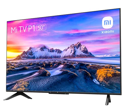 Xiaomi Smart TV P1 50 Pulgadas (Frameless, UHD, Sintonizador Triple, Android 10.0, Prime Video, Netflix, Google Assistant, Compatible con Alexa, Bluetooth, 3 HDMI, 2 USB) [Model 2021]