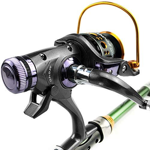 XKSO-QPTY Carretes de Pesca Carrete de Pesca Carpa Spinning Reel Sistema de Freno Delantero y Trasero Sistema de Metal carretes de Pesca Pesca Herramientas Accesorios (Spool Capacity : 3000 Series)