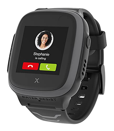 XPLORA X5 Play - Teléfono Reloj 4G para niños (SIM no incluida) - Llamadas, Mensajes, Modo Colegio, SOS, GPS, Cámara y Podómetro - Incluye 2 años de garantía (Negro)