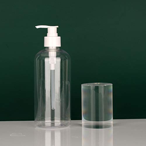Xuebai Press The Pump Head Embotellado Separado Botellas Transparentes de Gran Capacidad para Botellas de loción Transparentes de Estilo de Vida Minimalista