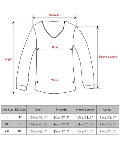 YCHENG Creativa Camisetas para Hombre Manga Larga 3D Digital Impresión Traje Pajarita T-Shirt