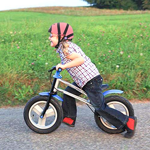 YGJT Casco Bicicleta Niños Protección de Cabeza de Seguridad de Dibujos Animados para Niños de 3-6 y 7-13 Años Peso Ligero, para Bicicleta/Patineta/Scooter/Patinaje, Rosa Biene