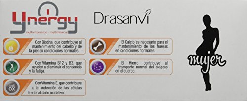 Ynergy Mujer 24 cápsulas con Vitaminas, NADH y Minerales Drasanvi