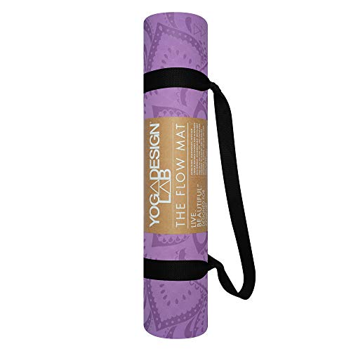 YOGA DESIGN LAB The Flow Mat Pure (Mandala Lavender)